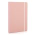 Бележник с ластик Deli Innovate 22295, A5, 96 л., линиран офсет шамоа 80 г, ECO кожа, розов — Joya.bg 1