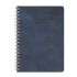 Бележник със спирала LASTVA Toledo, B5, 90 л., линиран офсет 80 г, термо PU корица, син — Joya.bg 1
