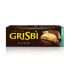 Бисквити GRISBI Gianduia, веган, с крем млечен шоколад и лешник, кутия 135 г