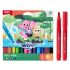Джъмбо флумастери Deli Color wow! EC170-12, връх 7.5 мм, 12 цвята 3