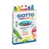 Джъмбо флумастери GIOTTO Turbo Giant Fluo, връх 7.5 мм, 6 интензивни цвята 1