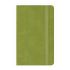 Джобен бележник с ластик LASTVA Play, A6, 96 л., линиран офсет 80 г, твърда термо PU корица, зелен — Joya.bg