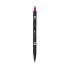 Aкварелен двувърх маркер Tombow ABT Dual Brush, четка 3.5 мм, връх 0.8 мм, 755 rubine red