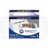 Акварелни бои DALER-ROWNEY Aquafine Travel Set, 24 цвята + четка