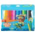 Флумастери Deli Color Kids EC161-18, връх 5 мм, 18 цвята, PVC опаковка 4