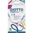 Флумастери с брокат GIOTTO Turbo Glitter, връх 2.8 мм, 8 цвята 1