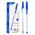 Химикалка Deli think EQ1-BL, 0.7 мм, синя 1