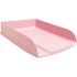 Хоризонтална поставка EXACOMPTA AutentiK, Polystyrene, розова 1