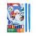 Изтриваеми флумастери Deli Color wow! EC173, връх 2.8 мм, 7+1 цвята 1