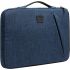 Калъф Exacompta, за лаптоп 13-14&quot;, с цип и дръжка, текстил RPET 600DEN, 37x28x2.5 см, син 1