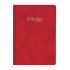Календар-бележник LASTVA Mondi, B5, седмичен, 77 л., линиран офсет 100 г, термо PU корица, червен 1