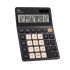 Калкулатор Deli EM309, настолен, 12 dgt, метален панел, 176.9х124.9х34 мм, черен — Joya.bg 1