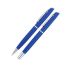 Комплект ролер и автоматична химикалка Lastva Pinta Blue&amp;Silver, метални, в кутия — Joya.bg 1