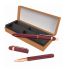 Комплект ролер и автоматична химикалка Lastva Ventura Red&Gold, метални, в кутия — Joya.bg 1