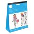 Комплект за рисуване с акварелни бои DALER-ROWNEY Activity Set Watercolor - Fashion, 12 части — Joya.bg 1