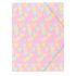Папка с ластик и 3 капака ANCOR Hearts A4, картон с UV лак — Joya.bg