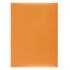 Папка с ластик и 3 капака OFFICE PRODUCTS, A4, картон 300 г с UV лак, оранжева