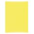 Папка с ластик и 3 капака OFFICE PRODUCTS, A4, картон 300 г с UV лак, жълта