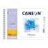 Скицник със спирала CANSON Montval, за акварелни бои, 240х320 мм, 300 г/кв.м, cold pressed, 12 л. 1