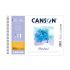 Скицник със спирала CANSON Montval, за акварелни бои, A4, 300 г/кв.м, cold pressed, 12 л. 1