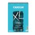 Скицник със спирала CANSON XL Aquarelle, за мокри техники, A4, 300 г/кв.м, cold pressed, 30 л. 1
