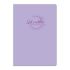 Тетрадка LASTVA Soft Pastel, A4, 52 л., линиран офсет 80 г, корица 300 г, мат ламинат, релеф 1