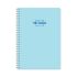 Тетрадка със спирала LASTVA Hard Pastel, A5, 80 л., линиран офсет 70 г, твърда корица 4