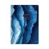 Тетрадка със спирала LASTVA Waves, A5, 80 л., линиран офсет 70 г, твърда корица мат ламинат, UV лак 1