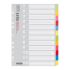 Цветен разделител OFFICE PRODUCTS, 12 теми, картон 170 г, A4