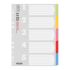 Цветен разделител OFFICE PRODUCTS, 5 теми, картон 170 г, A4
